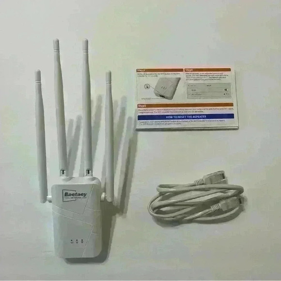 Baetaey Wifi Repeater 300Mbps Wifi Range Extender CF-WR304S - Picture 4 of 7
